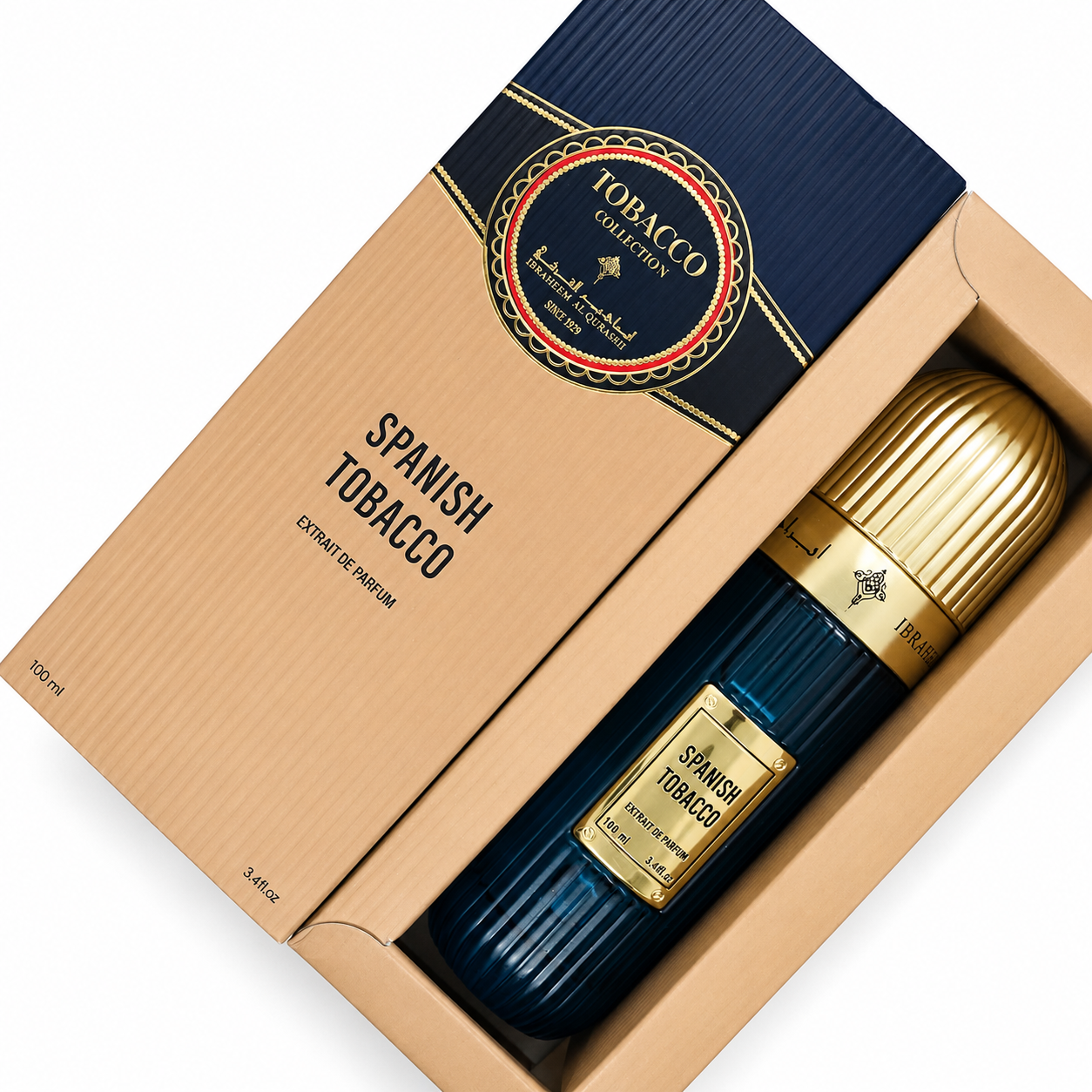 Ibraheem Al Qurashi Spanish Tobacco - Extrait de Parfum (100ml)