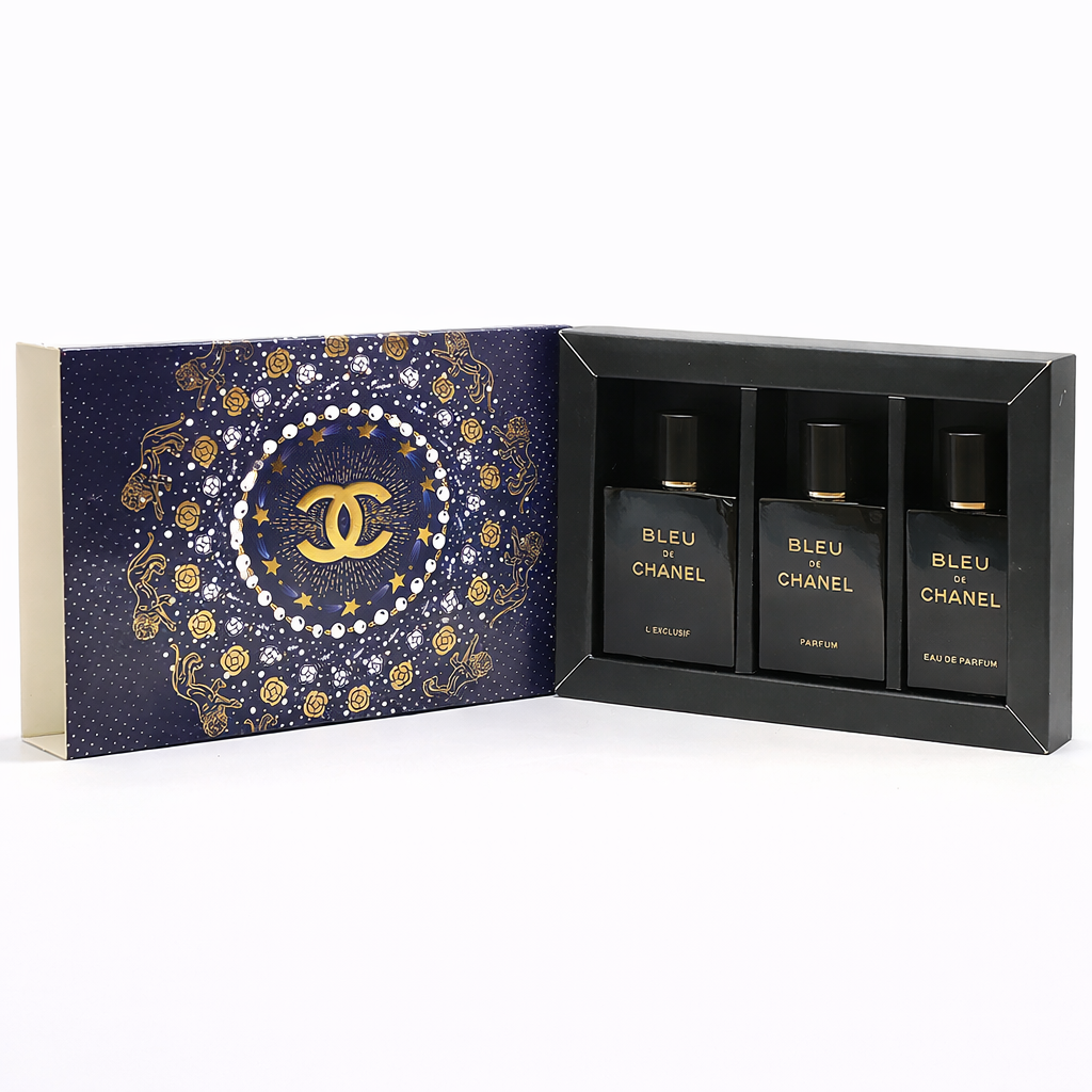 Bleu de Chanel Gift Set – 3 Pieces Collection