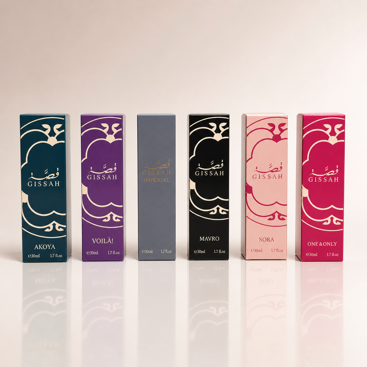 Gissah Legend of Valleys Perfume Gift Set – 6 x 30ml