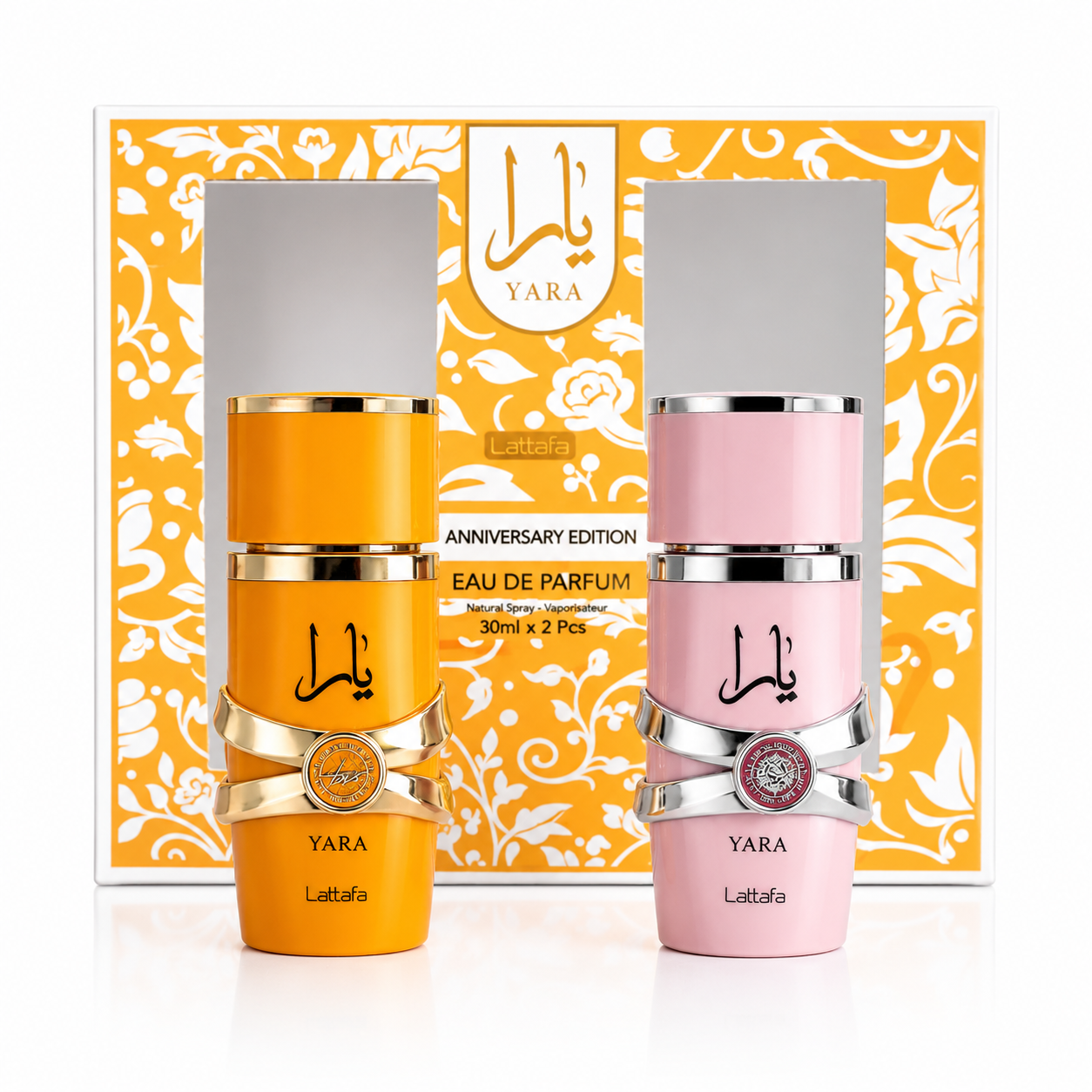 Yara Lattafa Perfumes set 2X30 ML Classic, Tous