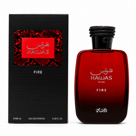 Rasasi Hawas Fire - Eau de Parfum for Men (100ml)