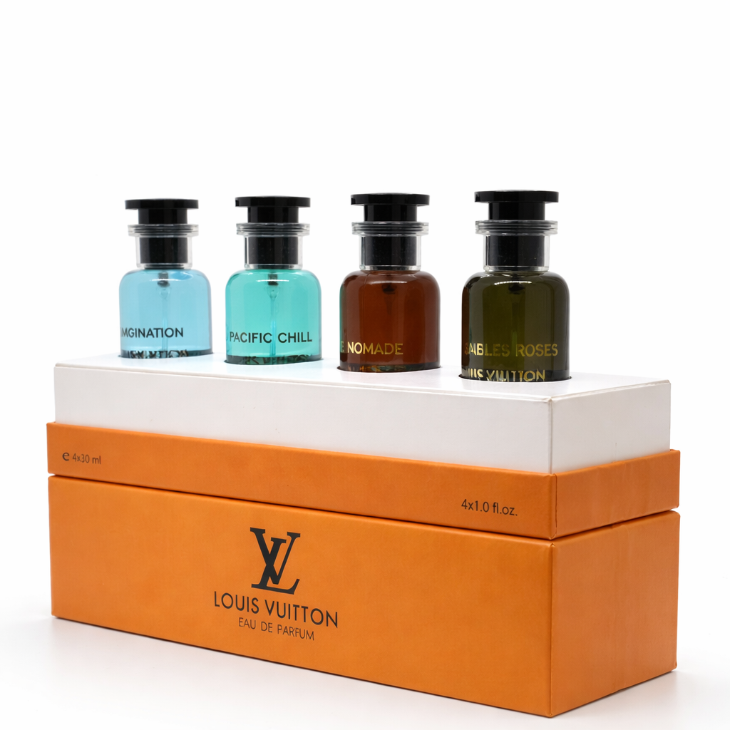 Louis Vuitton Mini Perfume Set – 4 Pieces Eau de Parfum Collection