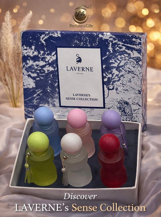 Laverne 6pcs 30 ML travel side set for your handbag