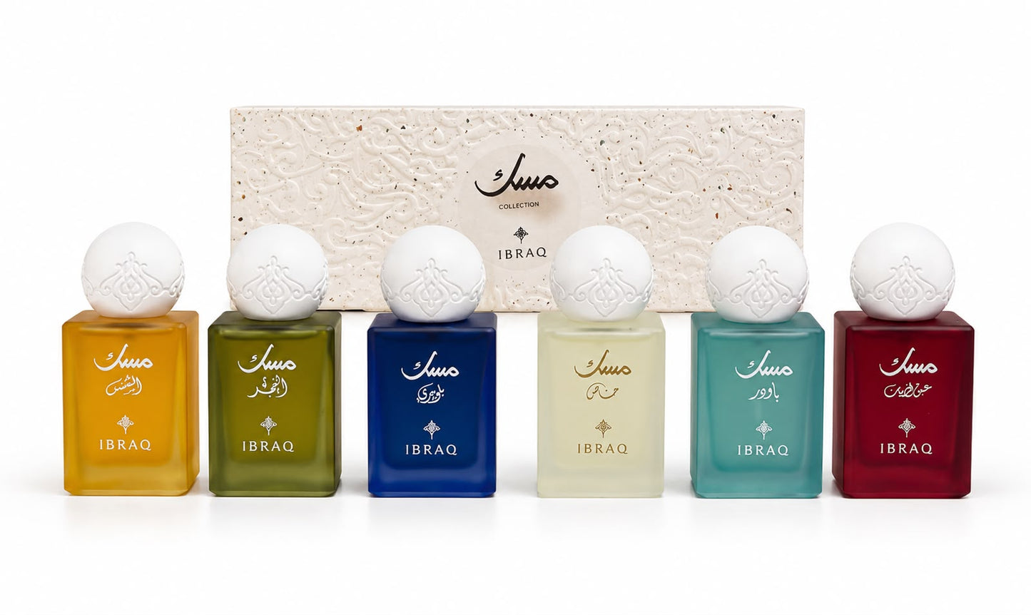 Ibraq Musk Collection Gift Set – 6 x 10ml
